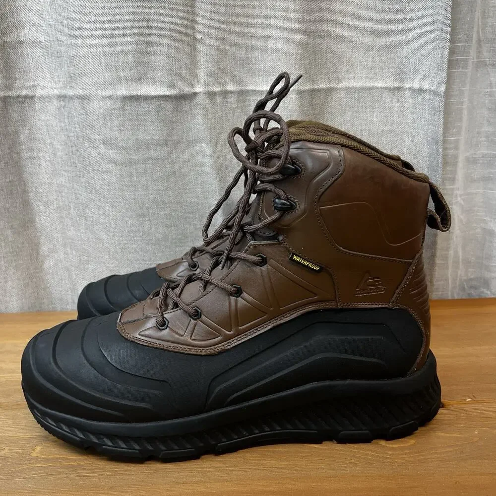 New Mammoth III - Leather Work Boots Size M/13 Unisex Composite Toe Waterproof